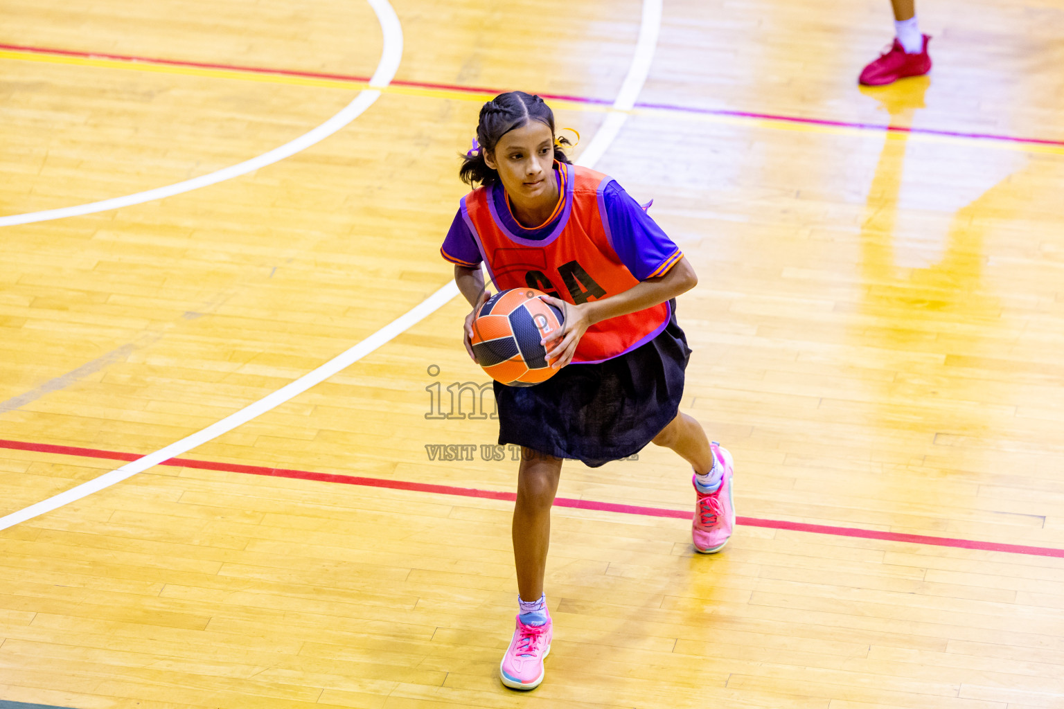 Day 14 of 25th Inter-School Netball Tournament was held in Social Center at Male', Maldives on Sunday, 25th August 2024. Photos: Nausham Waheed / images.mv