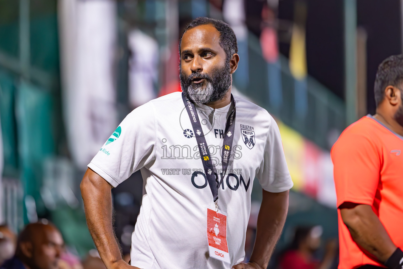 B Eydhafushi vs L Gan in the Final of Golden Futsal Challenge 2024 was held on Thursday, 7th March 2024, in Hulhumale', Maldives 
Photos: Ismail Thoriq / images.mv