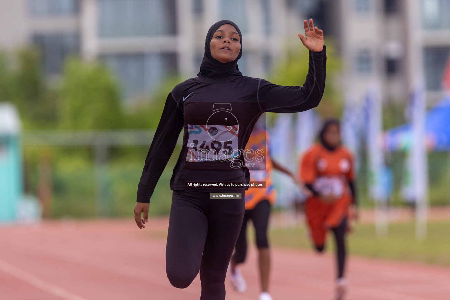 Day two of Inter School Athletics Championship 2023 was held at Hulhumale' Running Track at Hulhumale', Maldives on Sunday, 15th May 2023. Photos: Shuu/ Images.mv