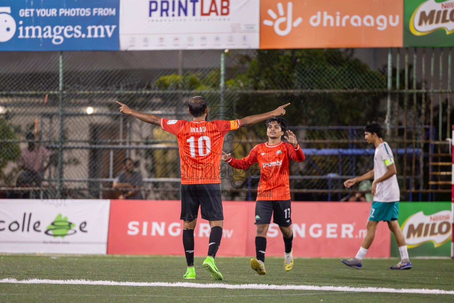 Day 4 of Club Maldives 2024 tournaments held in Rehendi Futsal Ground, Hulhumale', Maldives on Friday, 6th September 2024. 
Photos: Ismail Thoriq / images.mv