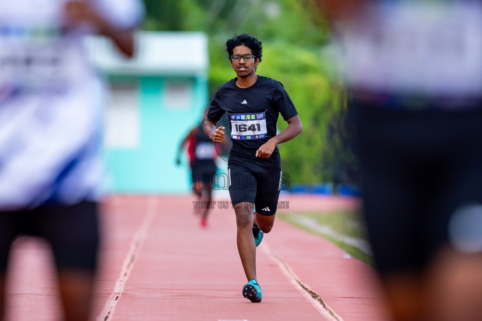 Day 5 of MWSC Interschool Athletics Championships 2024 held in Hulhumale Running Track, Hulhumale, Maldives on Wednesday, 13th November 2024. Photos by: Nausham Waheed / Images.mv