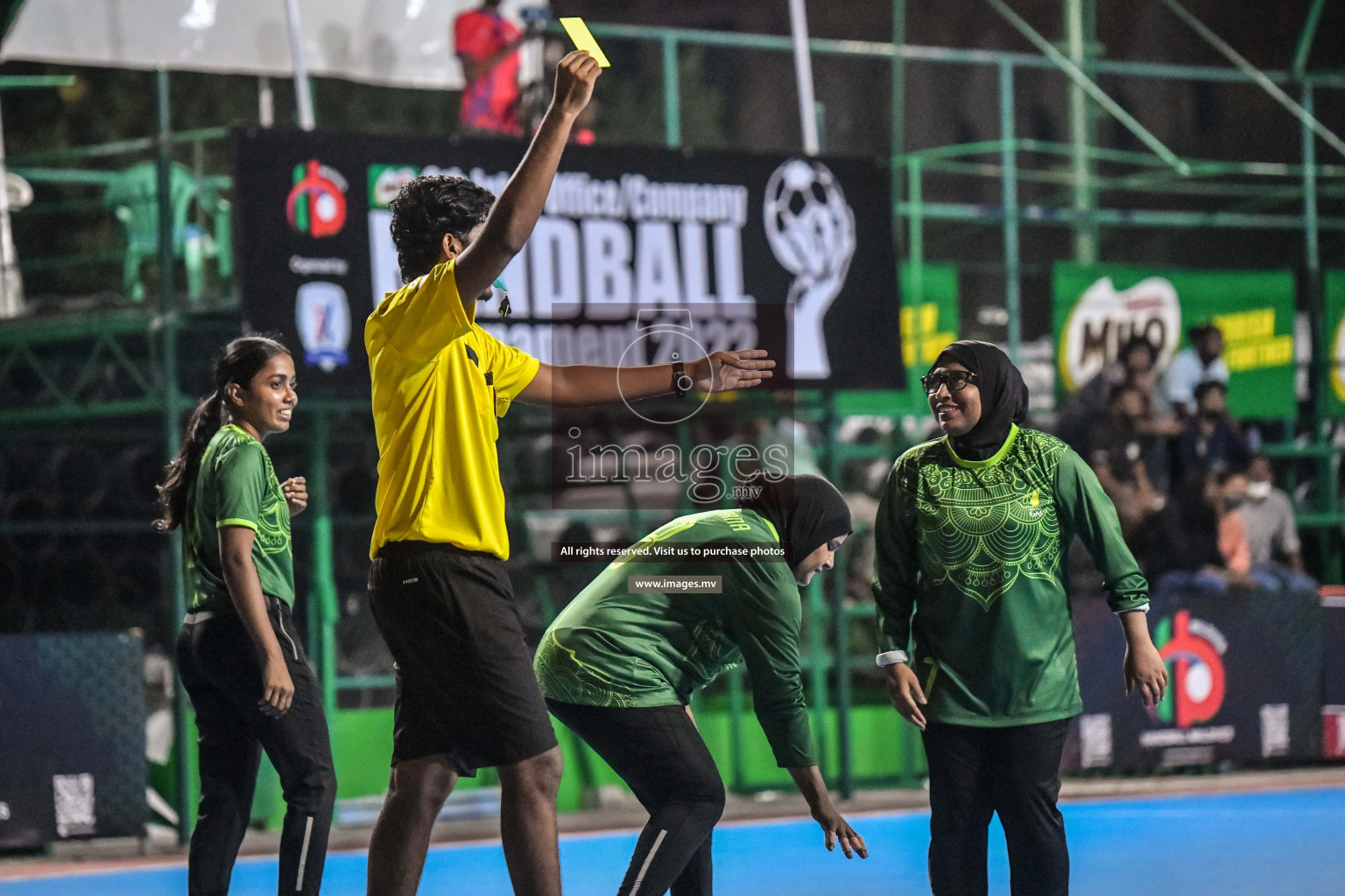 Day 5 of Milo 6th Inter Office Handball Tournament 2022 - Photos by Nausham Waheed