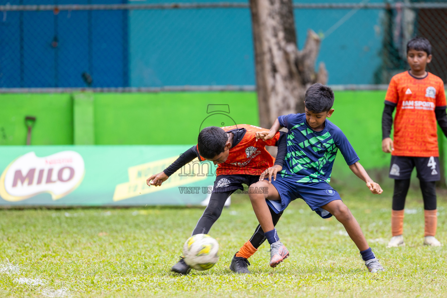 Day 2 of MILO Academy Championship 2024 - U12 was held at Henveiru Grounds in Male', Maldives on Friday, 5th July 2024.
Photos: Ismail Thoriq / images.mv