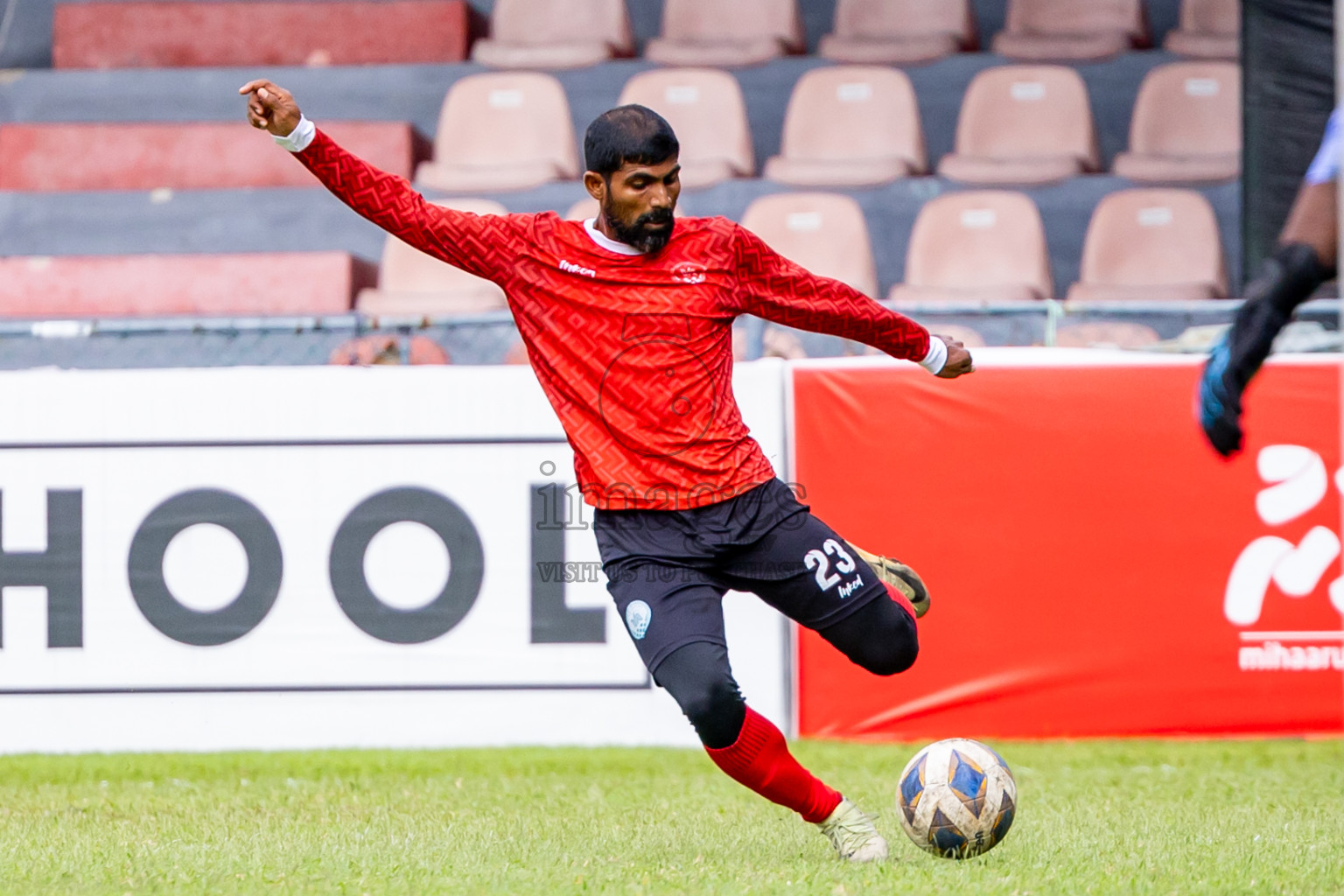 Eydhafushi vs Male' in Semi Finals of Gold Cup 2024 held at National Football Stadium on Saturday, 21st December 2024. Photos: Nausham Waheed / Images.mv