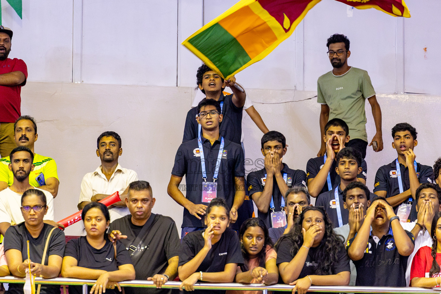 Maldives vs SriLanka in Day 2 of Under 16 Woman's Asian Cup SABA Qualifiers 2025 was held in Social Center, Male', Maldives on Friday, 13th June 2025. Photos: Nausham Waheed / images.mv