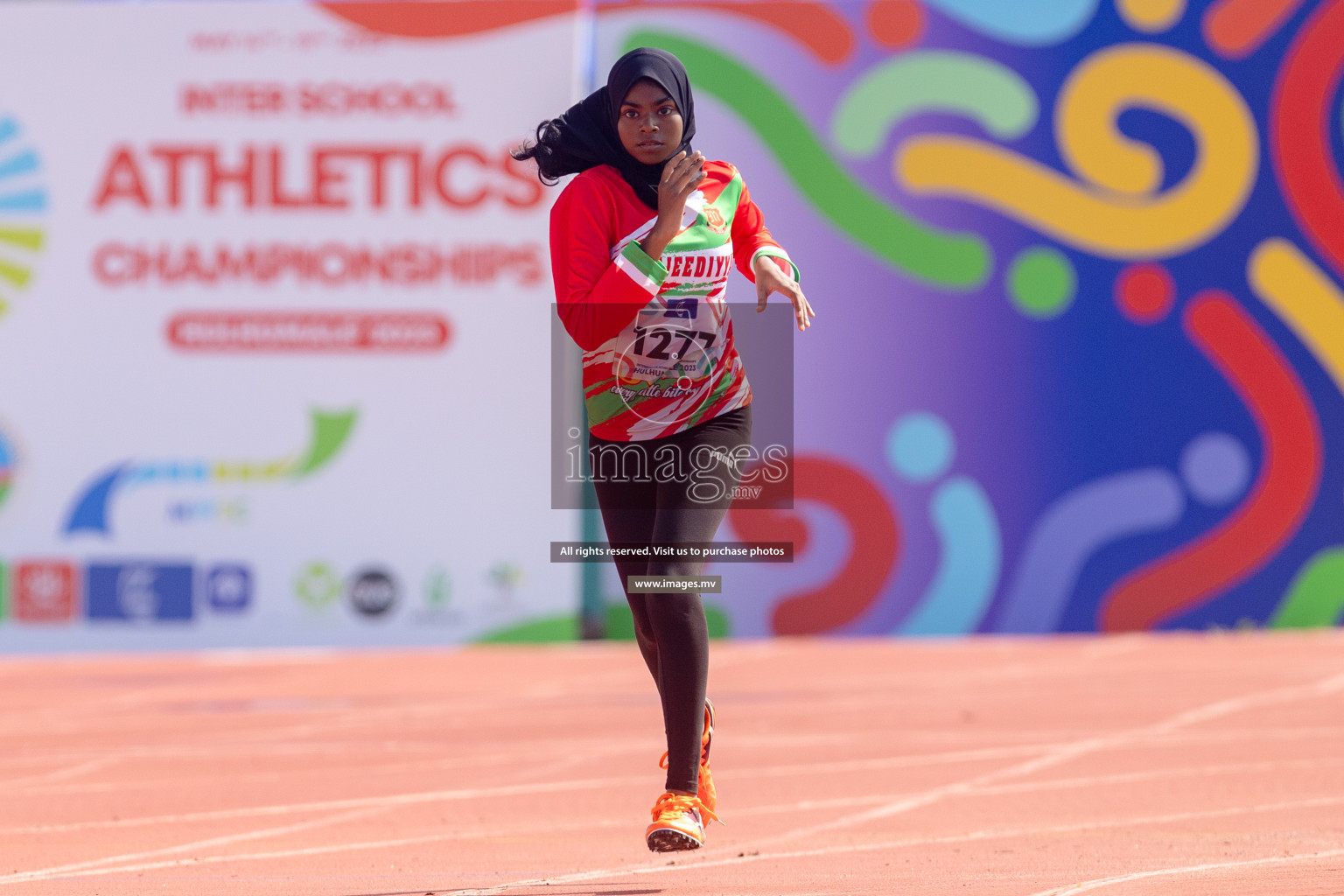 Day two of Inter School Athletics Championship 2023 was held at Hulhumale' Running Track at Hulhumale', Maldives on Sunday, 15th May 2023. Photos: Shuu/ Images.mv