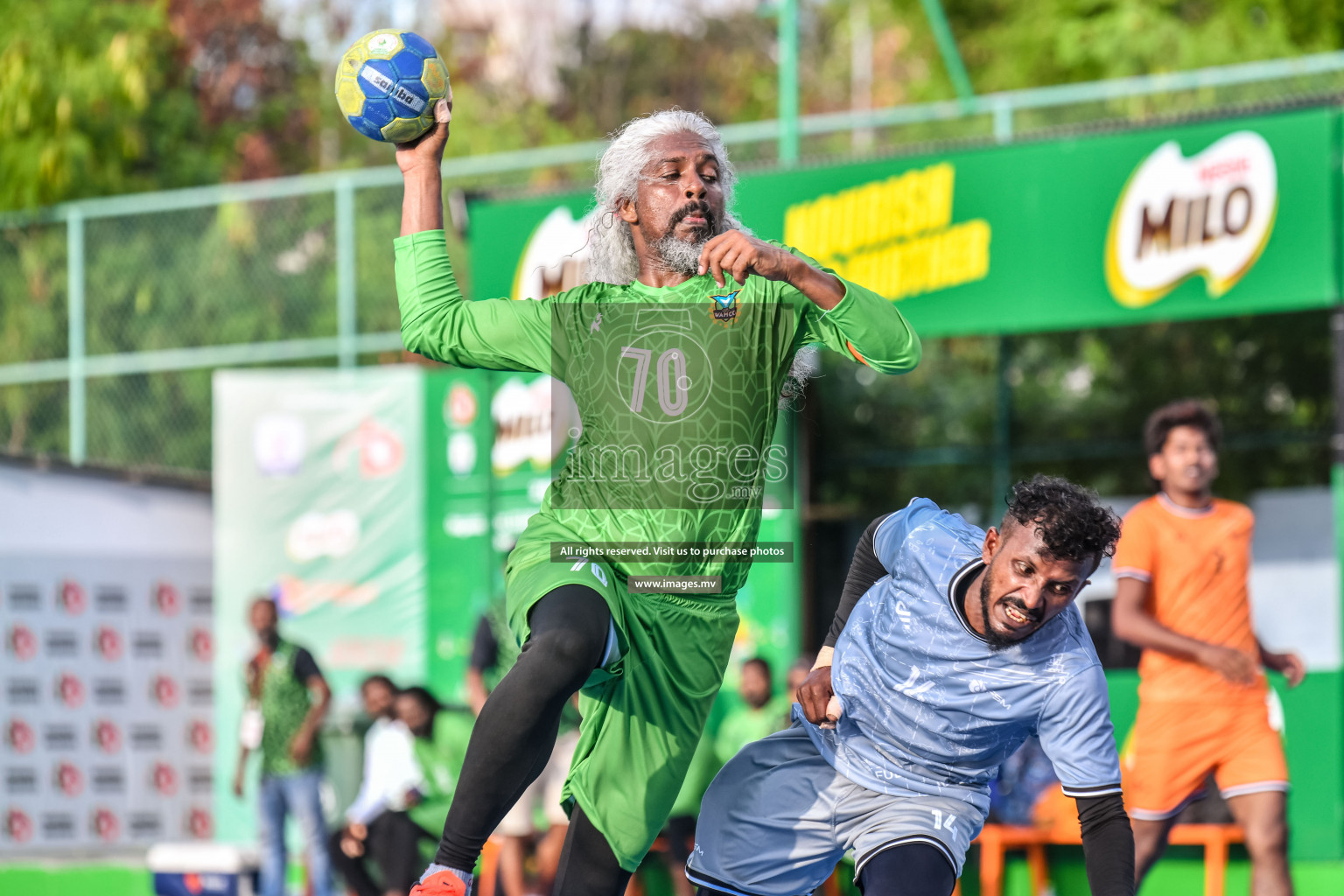 Day 6 of Milo 6th Inter Office Handball Tournament 2022 - Photos by Nausham Waheed