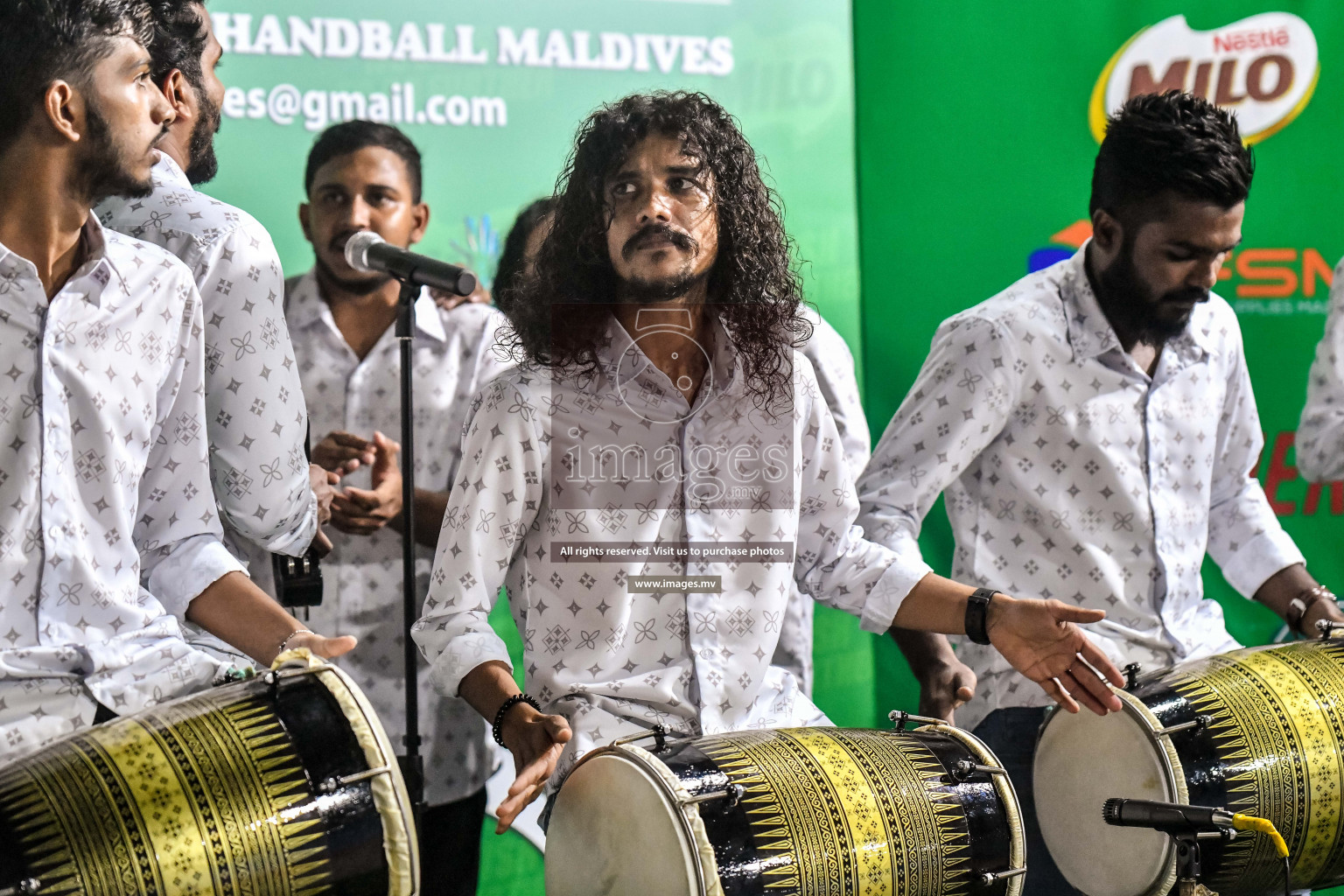 Final of Milo 6th Inter Office Handball Tournament 2022 - Photos by Nausham Waheed