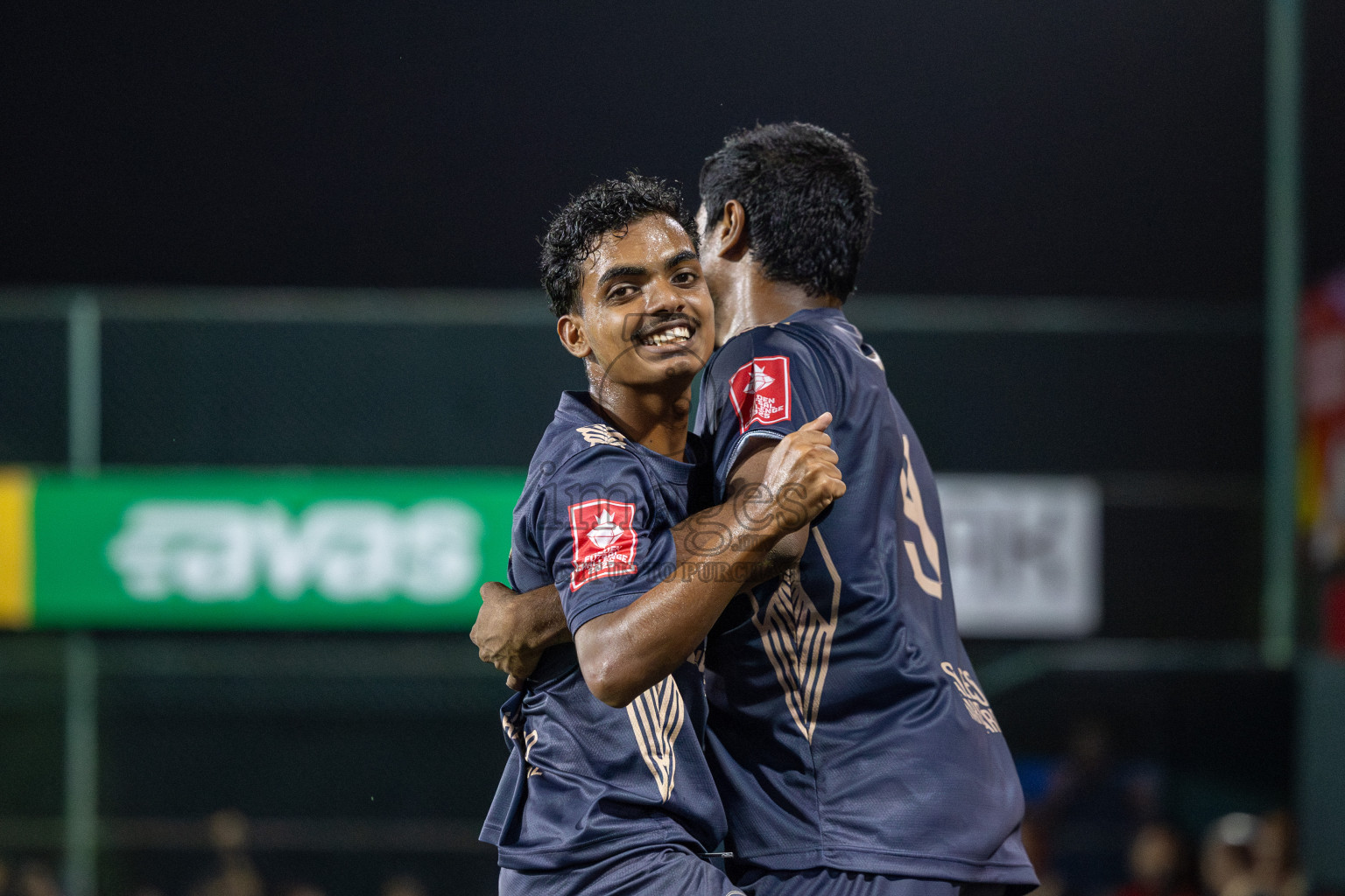 S. Maradhofeydhoo vs S. Hulhudhoo in Day 12 of Golden Futsal Challenge 2025 was held on Thursday, 16th January 2025, in Hulhumale', Maldives Photos: Mohamed Mahfooz Moosa / images.mv