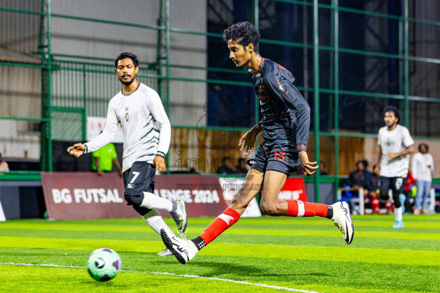 Boznia SC vs The One in Day 6 of BG Futsal Challenge 2024 was held on Sunday, 17th March 2024, in Male', Maldives Photos: Nausham Waheed / images.mv