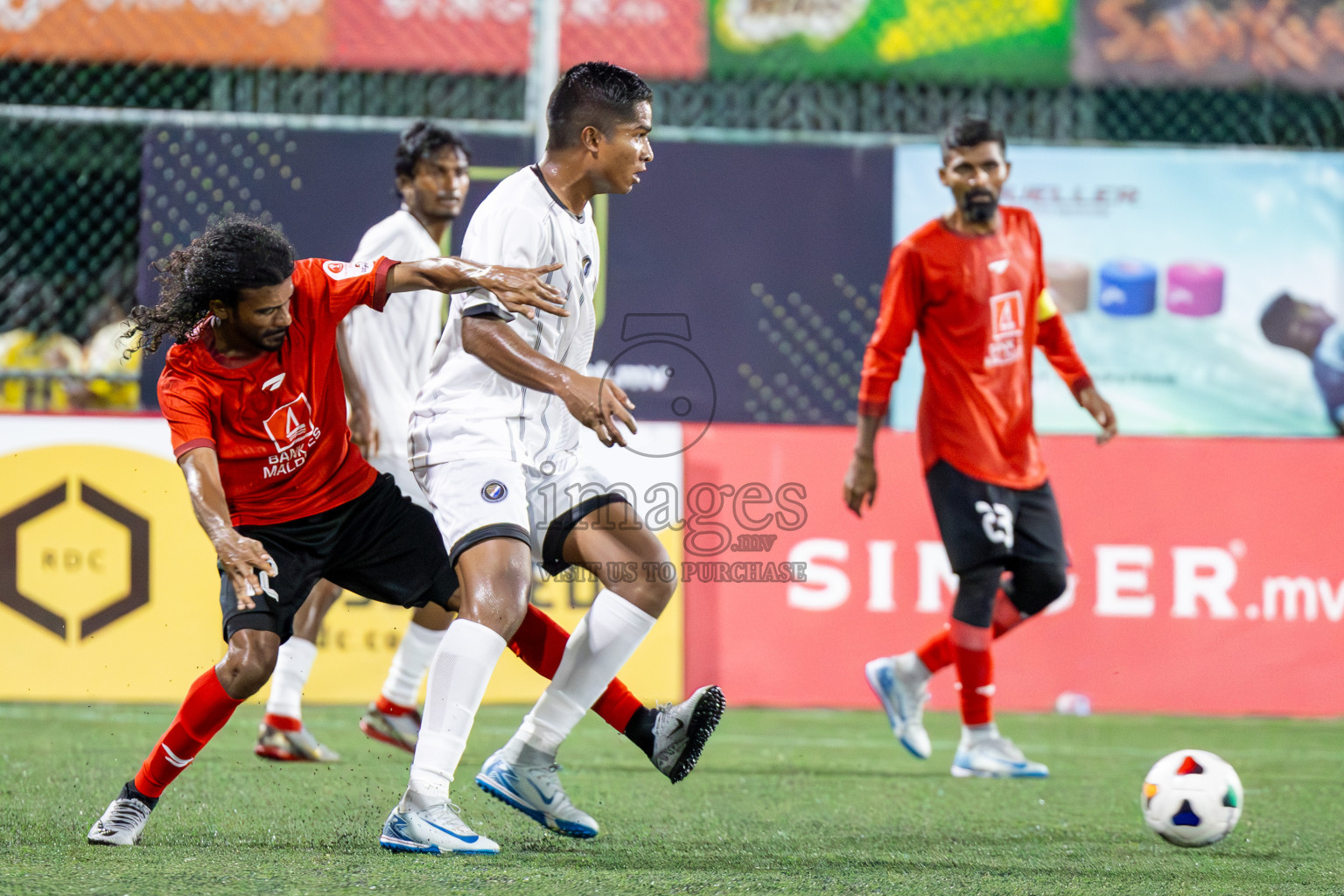 Dhivehi Sifainge Club vs United BML Maldives Cup 2024 held in Rehendi Futsal Ground, Hulhumale', Maldives on Tuesday, 25th September 2024. Photos: Shuu/ images.mv