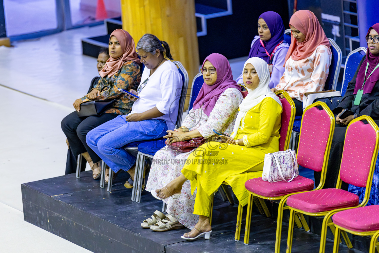Day 4 of Inter-School Netball Tournament 2025 was held in Social Center Indoor Hall on Tuesday, 21th October 2025. Photos: Areef Adam / images.mv