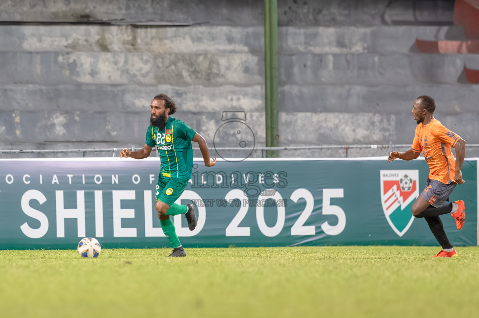 Charity Shield Match between Maziya Sports and Recreation Club and Club Eagles held in National Football Stadium, Male', Maldives Photos: Abdulla Abeedh / Images.mv