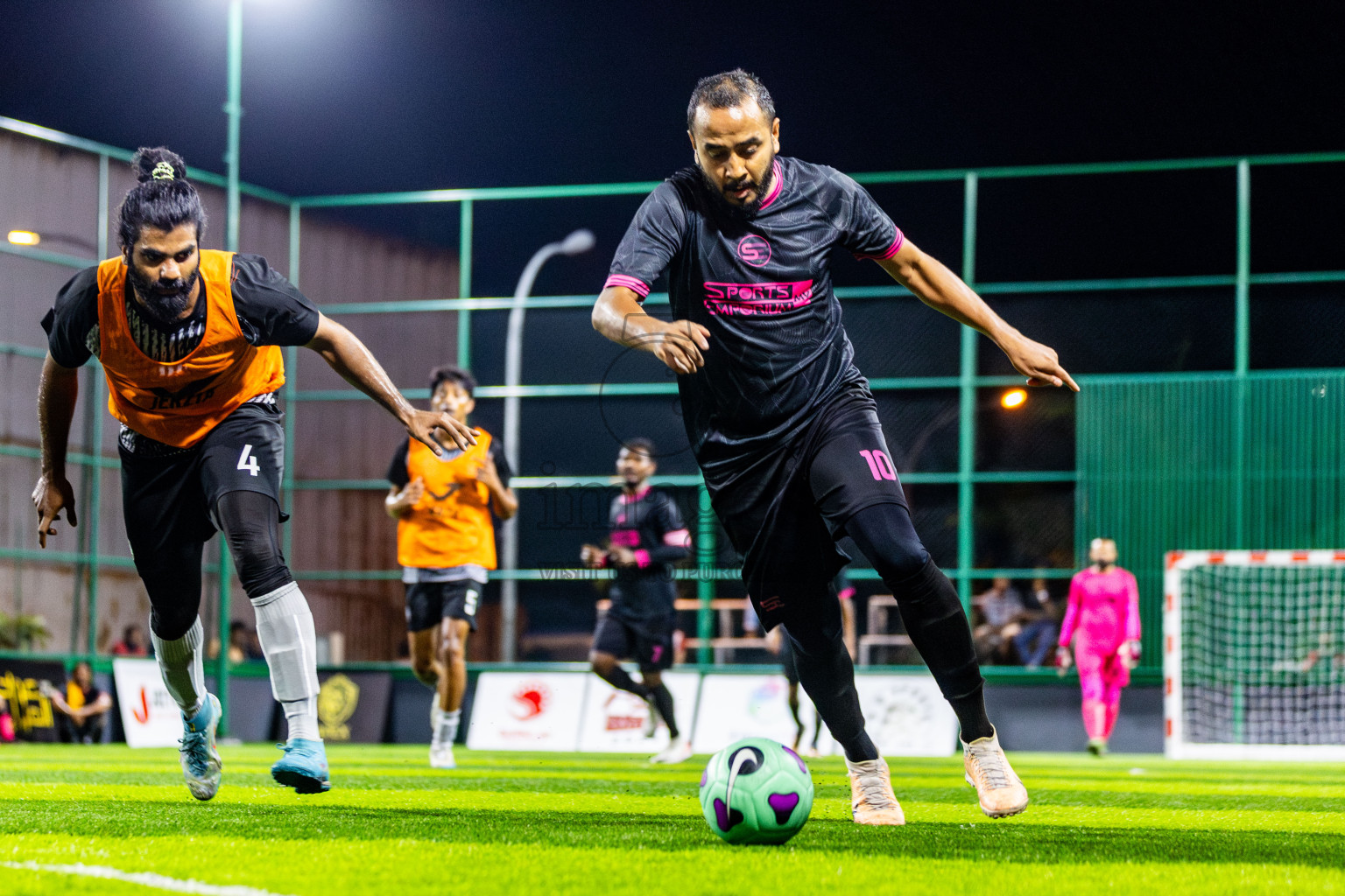 JJ Sports Club vs Club PK in Day 5 of BG Futsal Challenge 2024 was held on Saturday, 16th March 2024, in Male', Maldives Photos: Nausham Waheed / images.mv