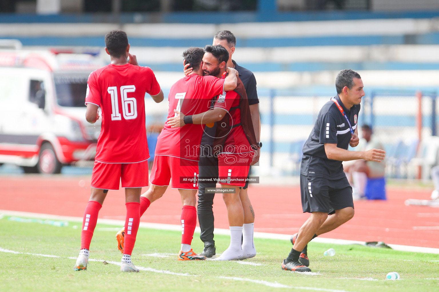 Lebanon vs Maldives in SAFF Championship 2023 held in Sree Kanteerava Stadium, Bengaluru, India, on Tuesday, 28th June 2023. Photos: Nausham Waheed, Hassan Simah / images.mv