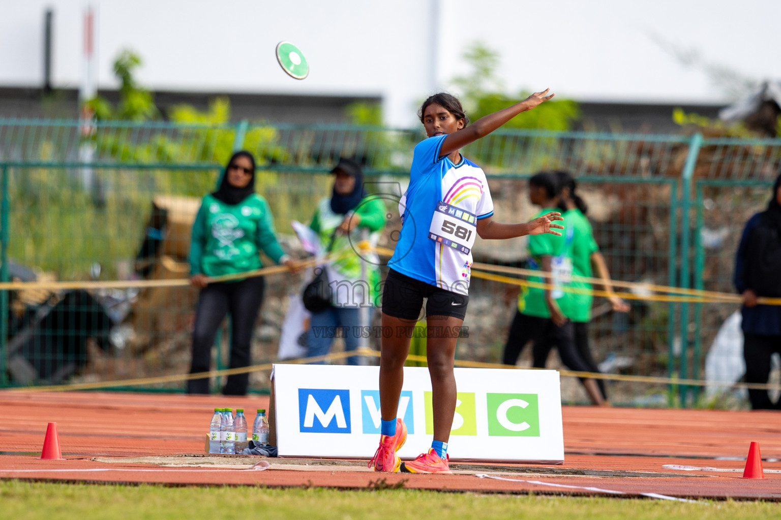 Day 2 of MWSC Interschool Athletics Championships 2024 held in Hulhumale Running Track, Hulhumale, Maldives on Sunday, 10th November 2024.
Photos by: Ismail Thoriq / Images.mv