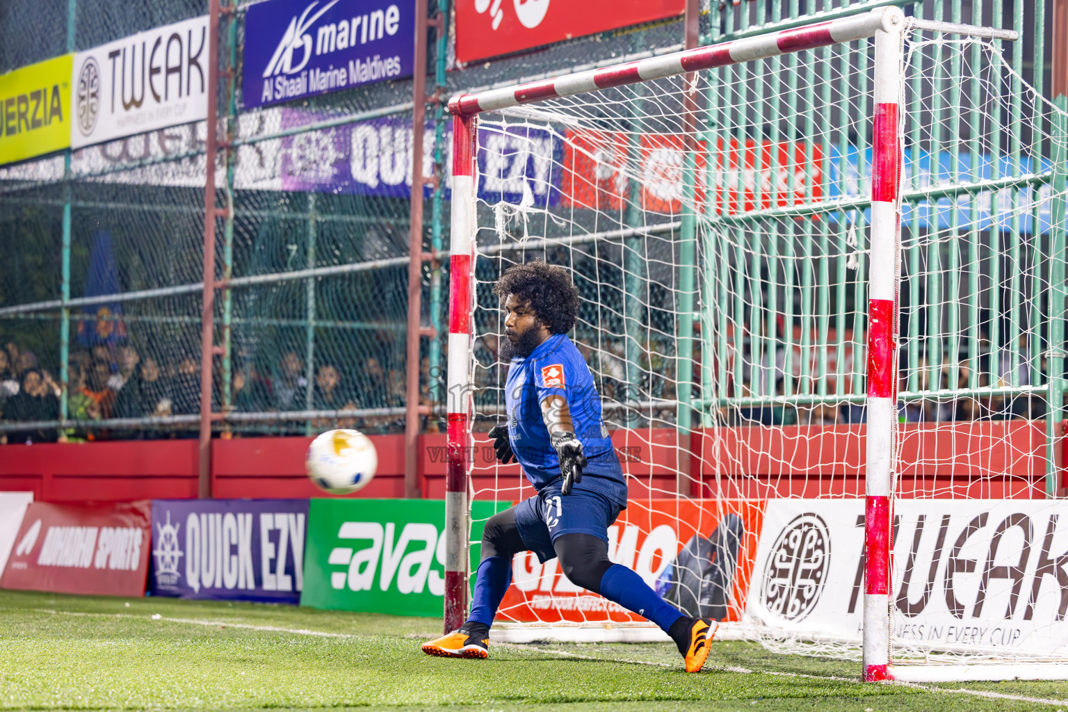 L Gan vs L Isdhoo in Laamu Atoll Finals Day 26 of Golden Futsal Challenge 2025 was held on Thursday , 30th January 2025, in Hulhumale', Maldives. Photos: Ismail Thoriq / images.mv