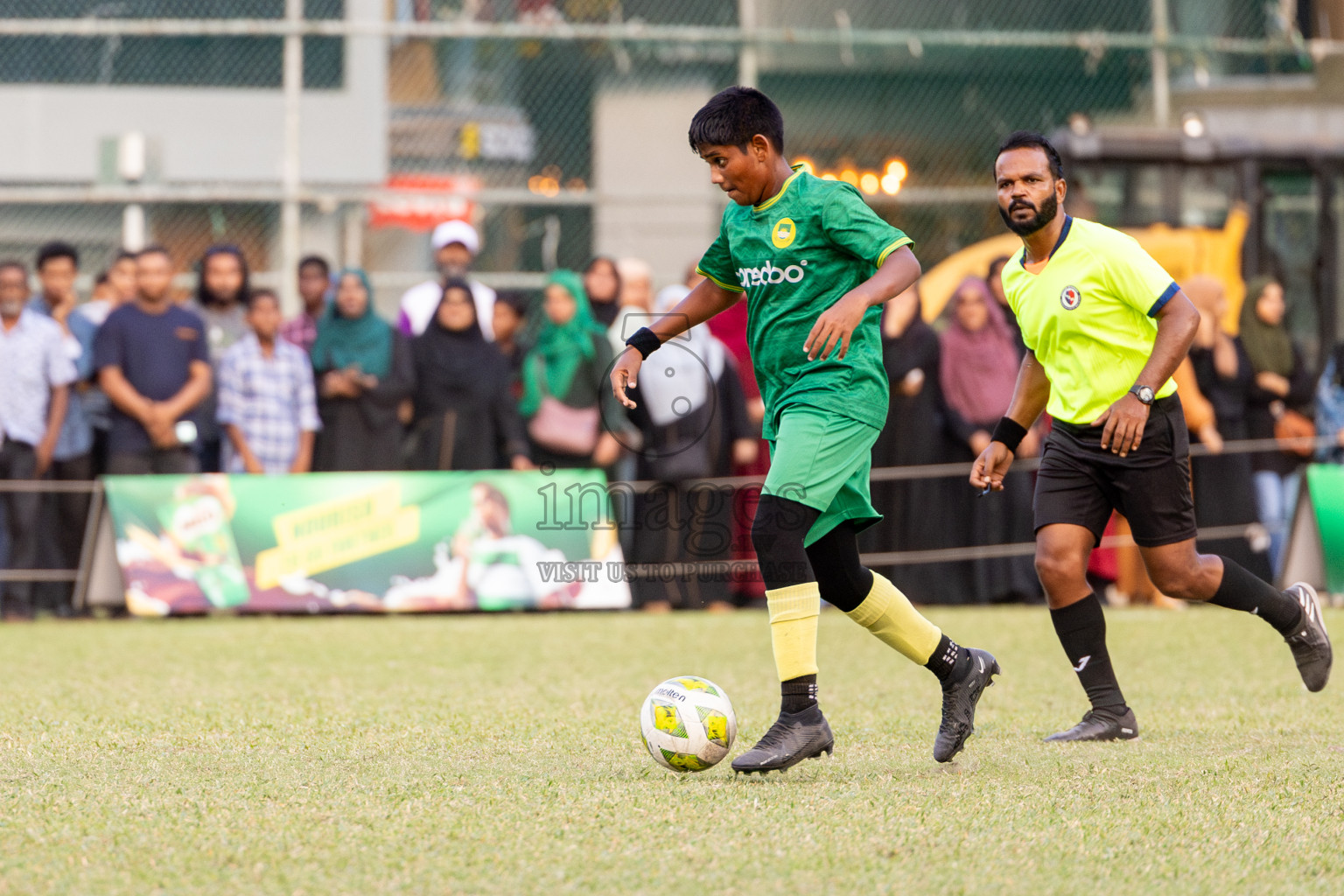 Day 2 of MILO Academy Championship 2024 held in Henveyru Stadium, Male', Maldives on Thursday, 1st November 2024. Photos:Hassan Simah / Images.mv