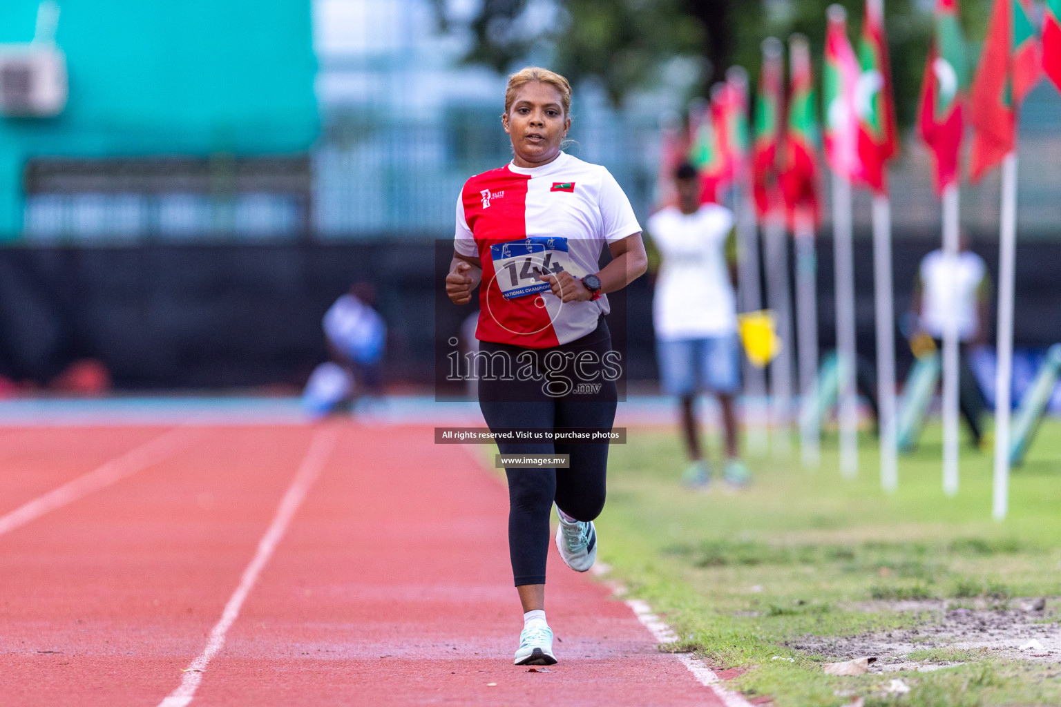 Day 2 of National Athletics Championship 2023 was held in Ekuveni Track at Male', Maldives on Friday, 24th November 2023. Photos: Nausham Waheed / images.mv