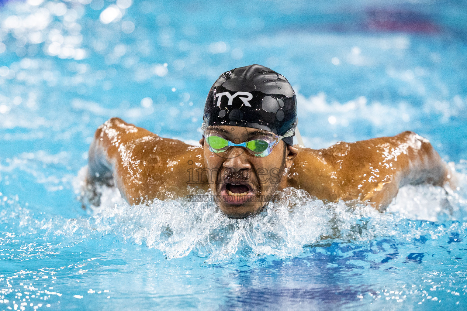 Day 7 of National Swimming Competition 2024 held in Hulhumale', Maldives on Thursday, 19th December 2024.
Photos: Ismail Thoriq / images.mv