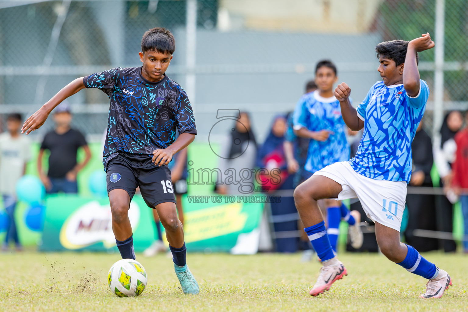 Day 4 of MILO Academy Championship 2024 (U-14) was held in Henveyru Stadium, Male', Maldives on Sunday, 3rd November 2024. Photos: Ismail Thoriq / Images.mv