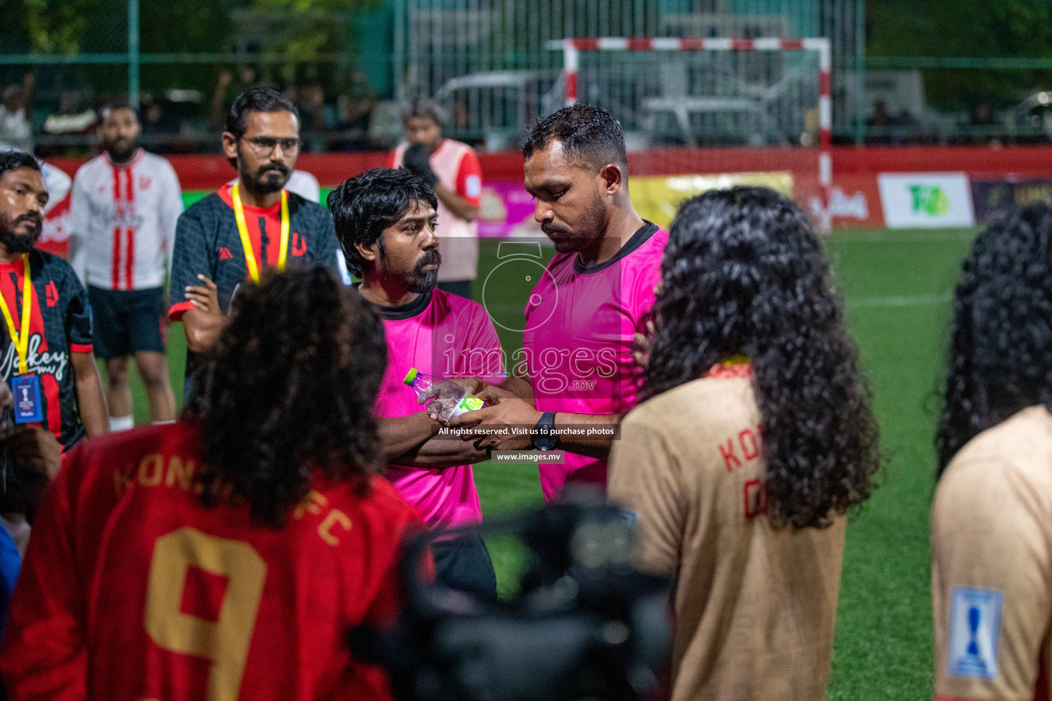 GA. Kondey vs GA. Kanduhulhudhoo in Day 2 of Golden Futsal Challenge 2023 on 06 February 2023 in Hulhumale, Male, Maldives