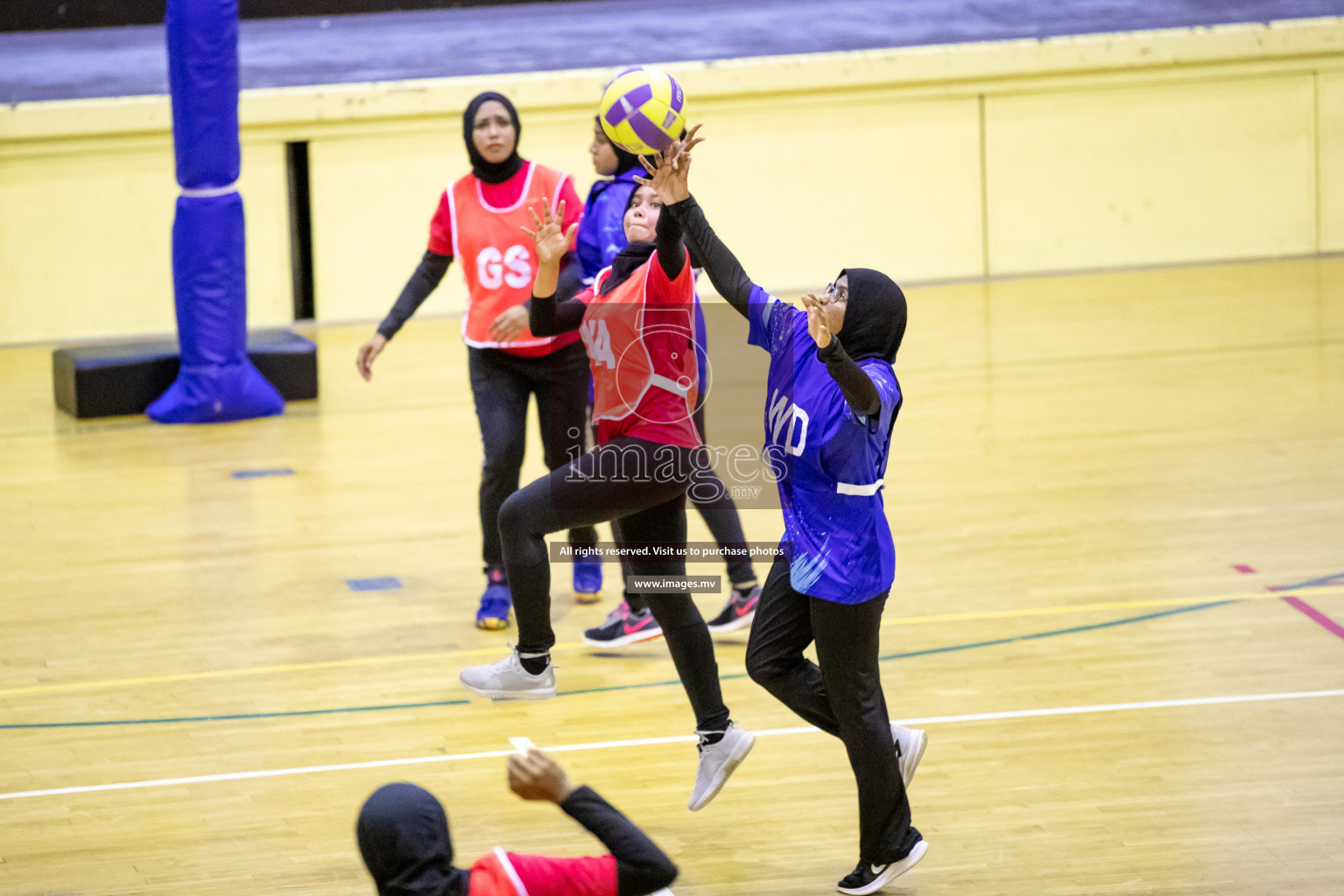 Milo National Netball Tournament 30th November 2021 at Social Center Indoor Court, Male, Maldives. Photos: Shuu & Nausham/ Images Mv