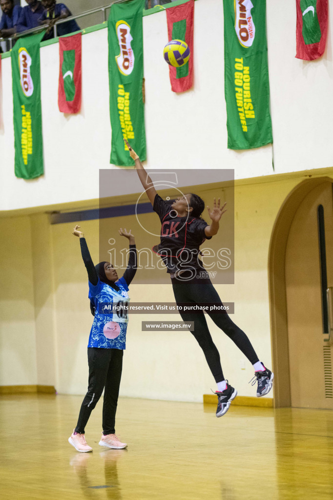 Milo National Netball Tournament 29th November 2021 at Social Center Indoor Court, Male, Maldives. Photos: Maanish/ Images Mv