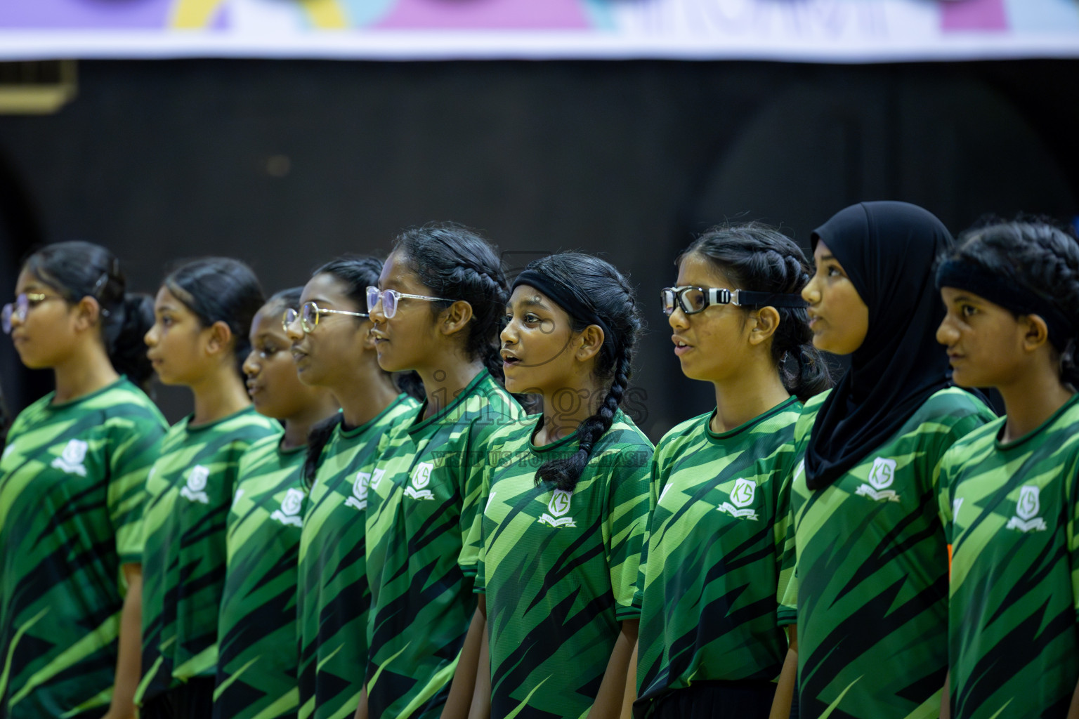 Day 15 of 25th Inter-School Netball Tournament was held in Social Center at Male', Maldives on Monday, 26th August 2024. Photos: Mohamed Mahfooz Moosa / images.mv