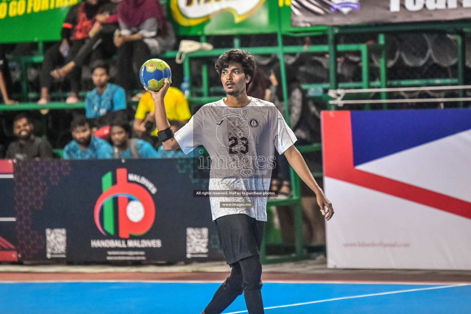 Day 6 of Milo 6th Inter Office Handball Tournament 2022 - Photos by Nausham Waheed