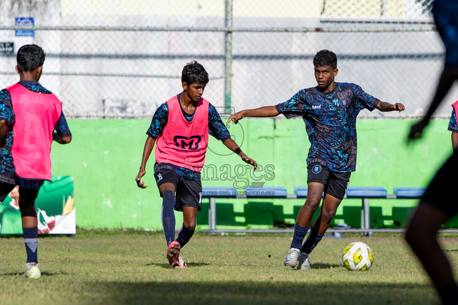 Day 4 of MILO Academy Championship 2024 (U-14) was held in Henveyru Stadium, Male', Maldives on Sunday, 3rd November 2024. 
Photos: Hassan Simah / Images.mv