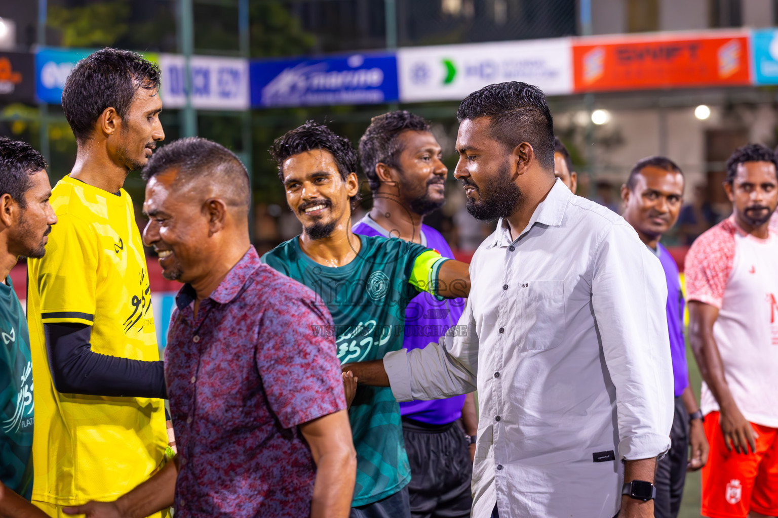 L Maavah vs L Maabaidhoo in Day 20 of Golden Futsal Challenge 2024 was held on Saturday , 3rd February 2024 in Hulhumale', Maldives Photos: Ismail Thoriq / images.mv