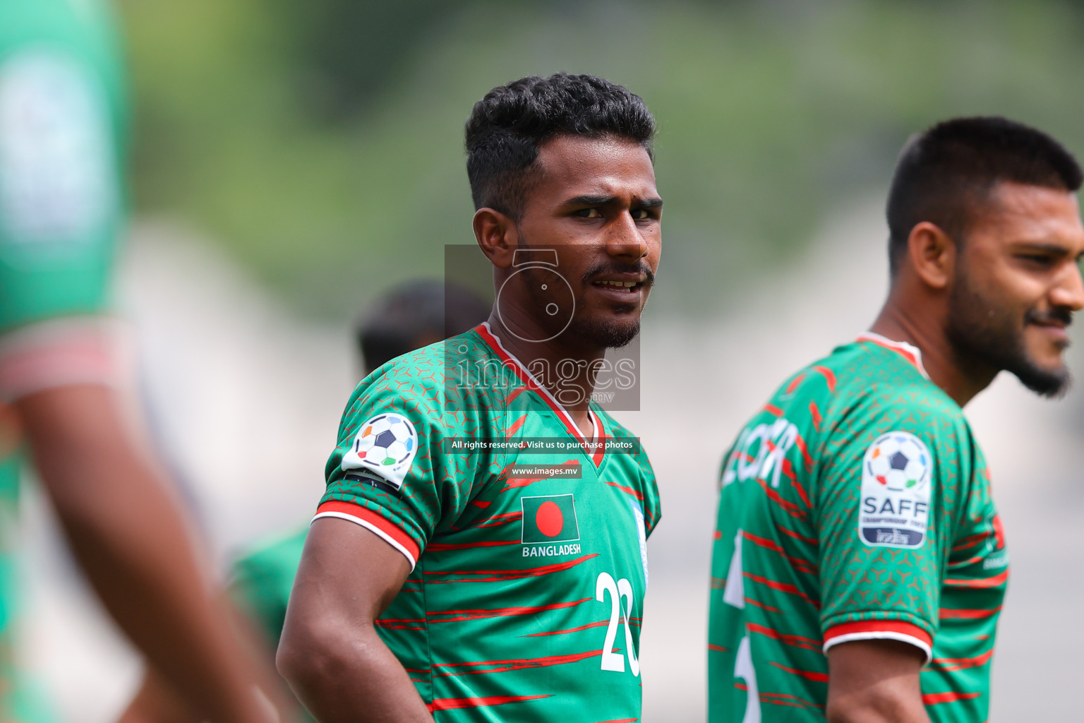 Kuwait vs Bangladesh in the Semi-final of SAFF Championship 2023 held in Sree Kanteerava Stadium, Bengaluru, India, on Saturday, 1st July 2023. Photos: Nausham Waheed, Hassan Simah / images.mv