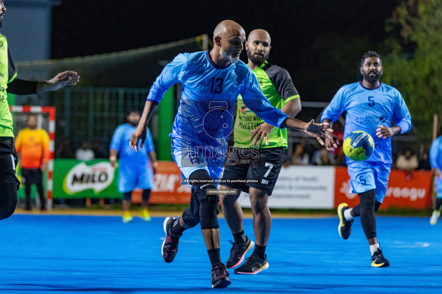 2nd Division Final of 7th Inter-Office/Company Handball Tournament 2023, held in Handball ground, Male', Maldives on Monday, 25th October 2023 Photos: Nausham Waheed/ Images.mv