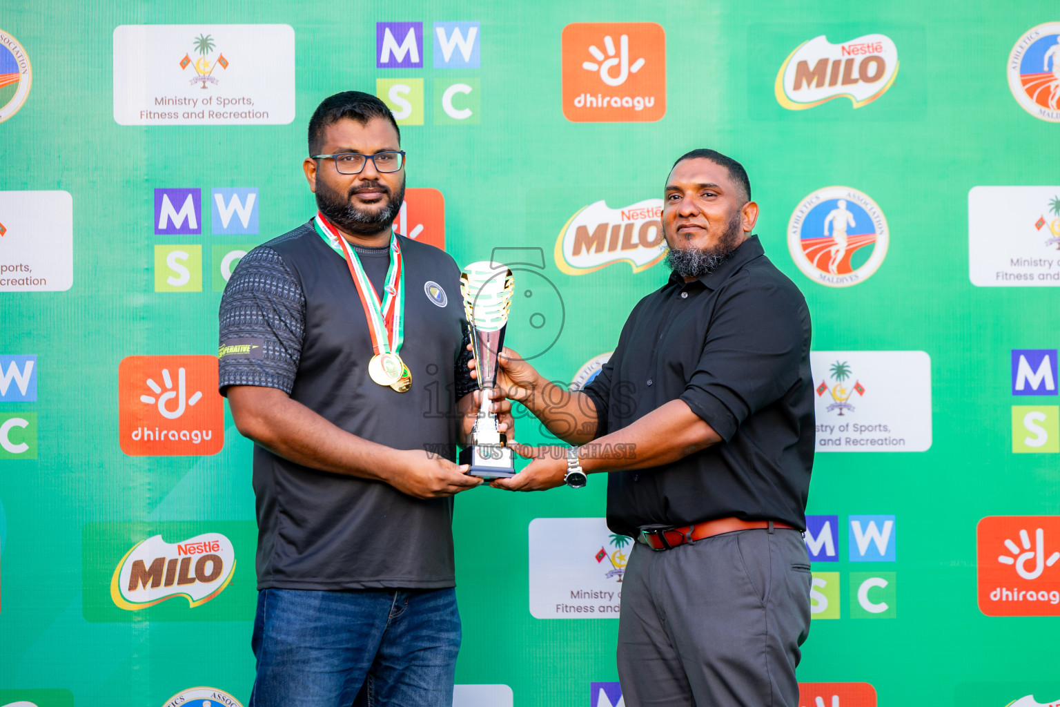 Day 3 of 12th Milo Association Championships was held in Ekuveni Track at Male', Maldives on Saturday, 26th April 2025. Photos: Nausham Waheed / images.mv