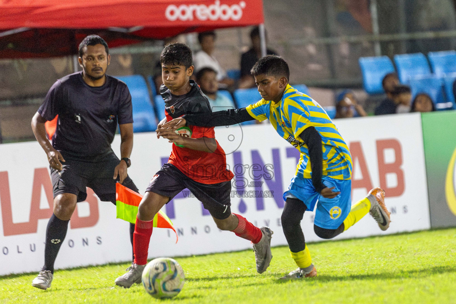 TC vs Valencia  (U12) in Day 5 of Dhivehi Youth League 2024 held at Henveiru Stadium on Friday 29th November 2024. Photos: Shuu Abdul Sattar/ Images.mv