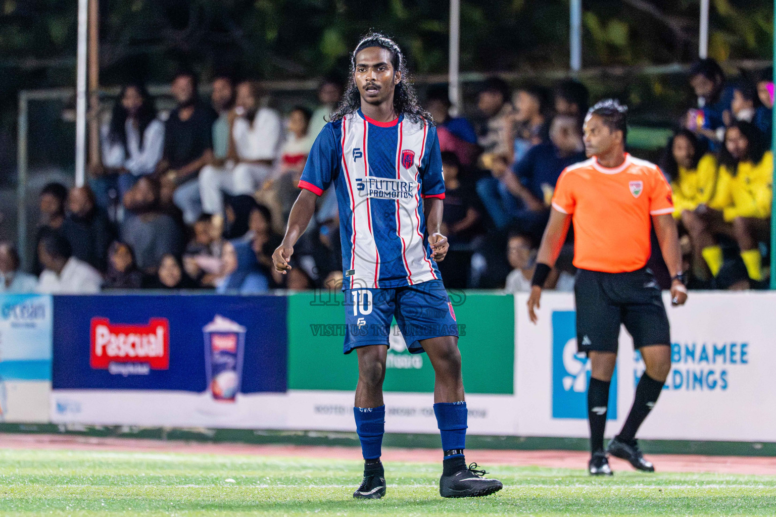 Kanmathi FC VS Maahinne United in Day 4 - Fonadhoo Youth Futsal Challenge 2025 held in Fonadhoo Futsal Stadium, L. Fonadhoo, Maldives on Wednesday, 29th October 2025 Photos: Arif Rasheed / images.mv