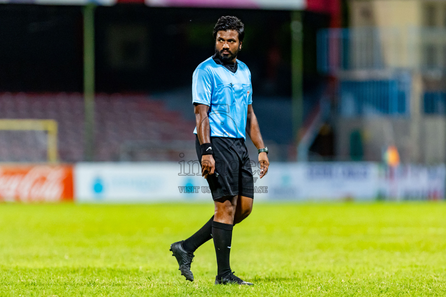 Maziya SRC vs Club Eagles in Day 4 of Under 19 Youth Championship 2024 was held at National Stadium in Male', Maldives on Thursday, 13th June 2024. Photos: Nausham Waheed / images.mv