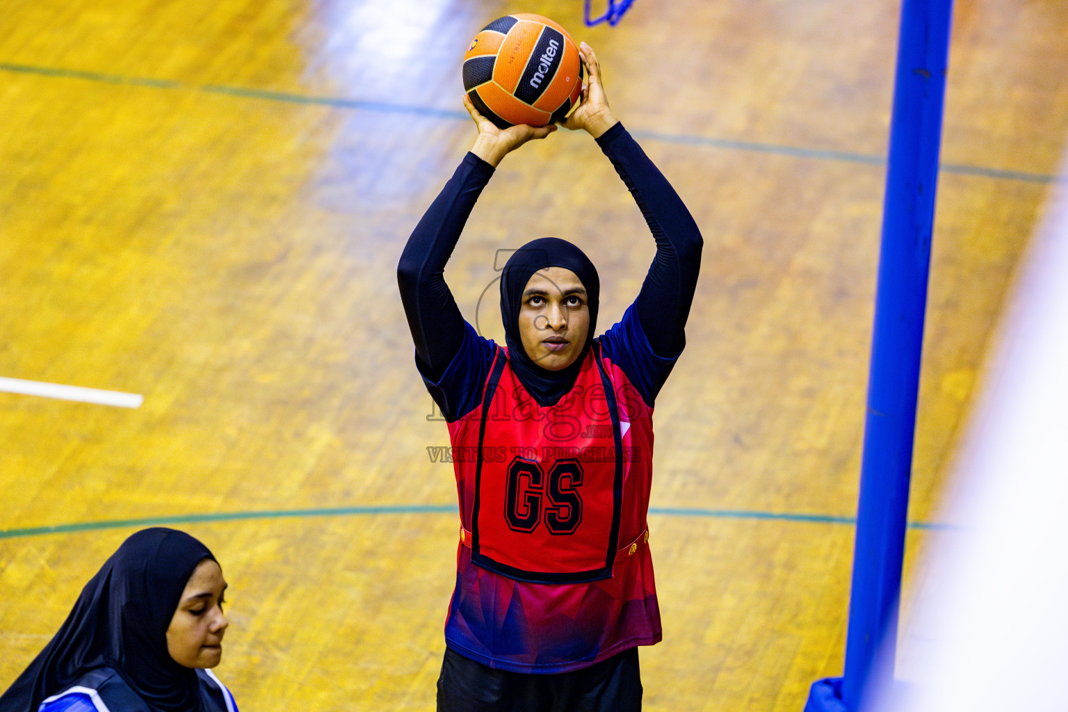 MV Netters vs Club Matrix in Day 3 of 21st National Netball Tournament was held in Social Canter at Male', Maldives on Saturday, 18th May 2024. Photos: Nausham Waheed / images.mv