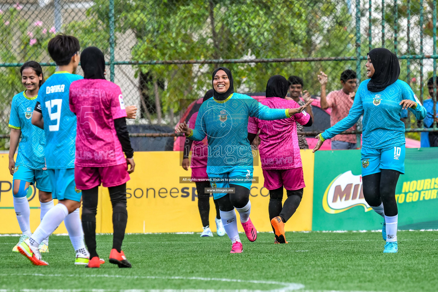 WAMCO vs Club MYS in Eighteen Thirty Women's Futsal Fiesta 2022 was held in Hulhumale', Maldives on Wednesday, 12th October 2022. Photos: Nausham Waheed / images.mv