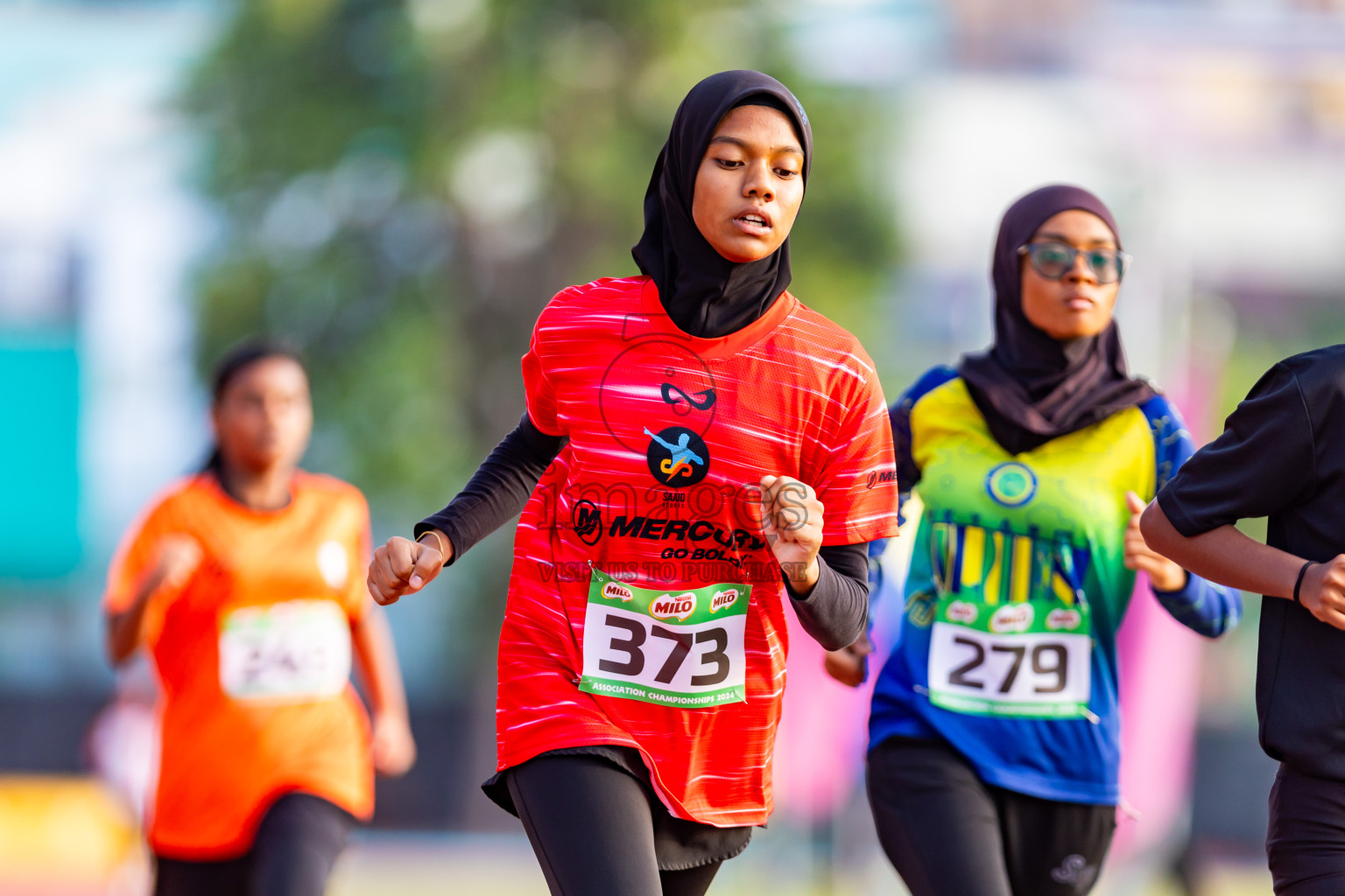 Day 3 of MILO Athletics Association Championship was held on Thursday, 7th May 2024 in Male', Maldives. Photos: Nausham Waheed