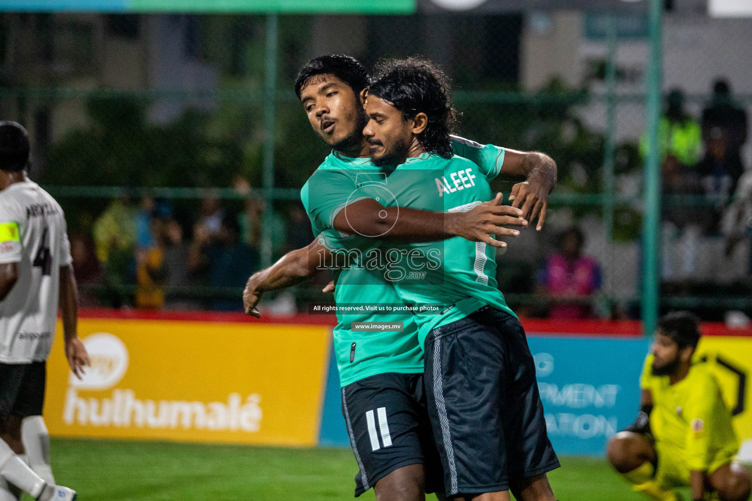 United BML vs Club Airports in Club Maldives Cup 2022 was held in Hulhumale', Maldives on Saturday, 15th October 2022. Photos: Hassan Simah/ images.mv