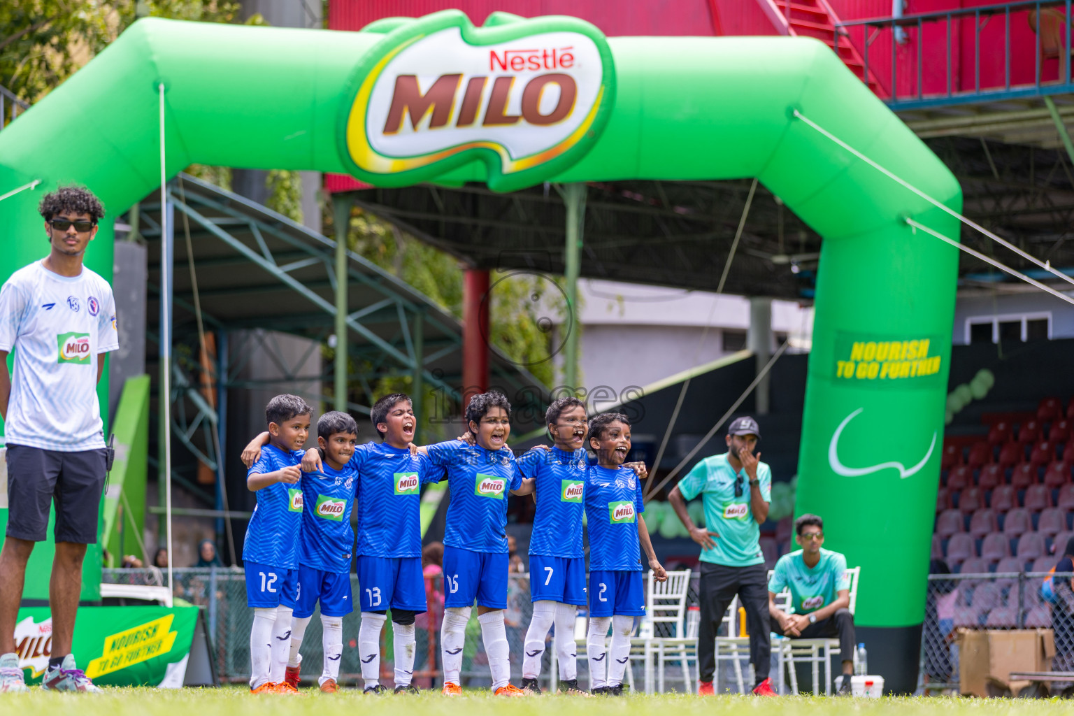 Day 2 of MILO Kids Football Fiesta was held at National Stadium in Male', Maldives on Saturday, 24th February 2024.