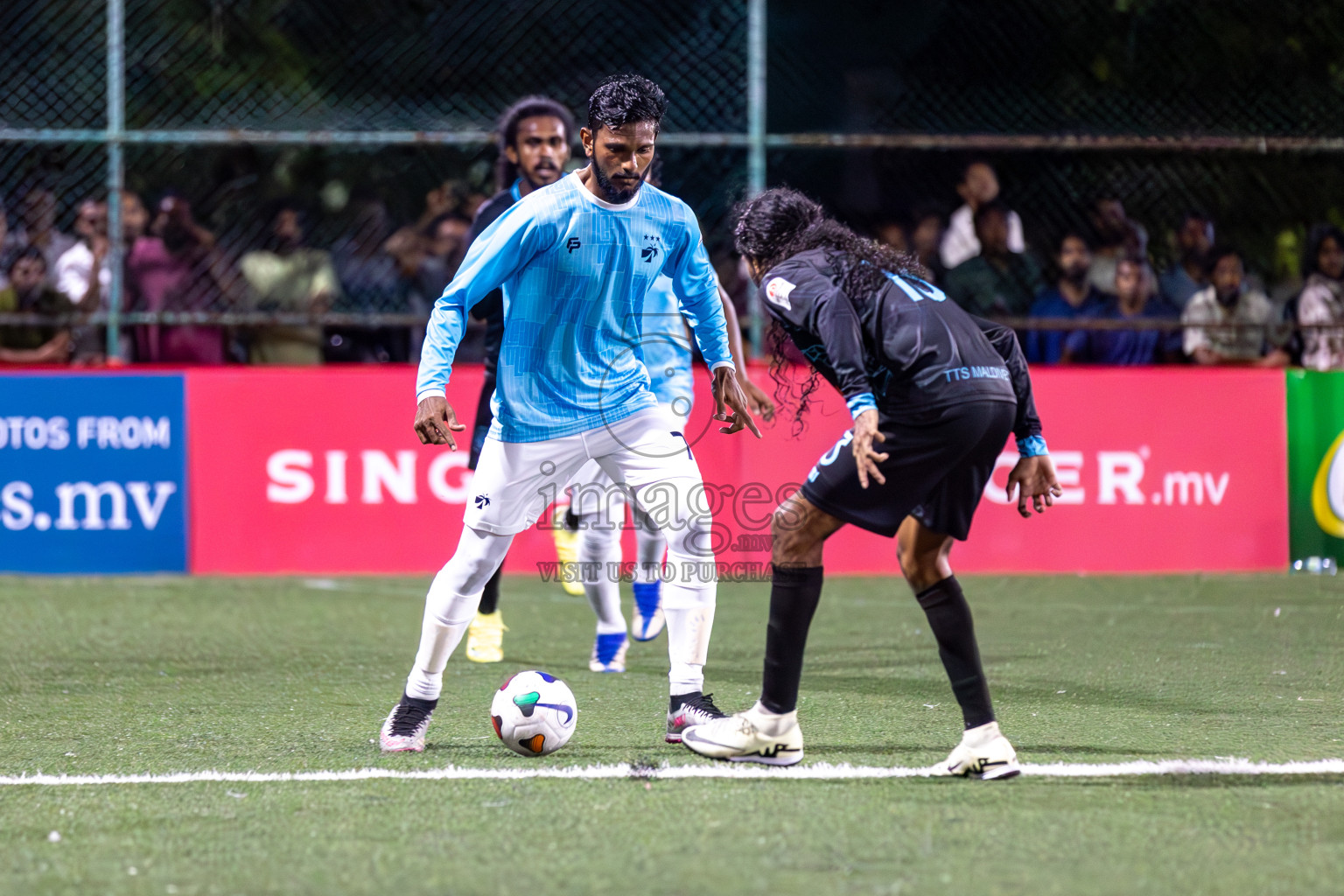 MACL vs Club TTS in Club Maldives Cup 2024 held in Rehendi Futsal Ground, Hulhumale', Maldives on Friday, 27th September 2024. 
Photos: Hassan Simah / images.mv