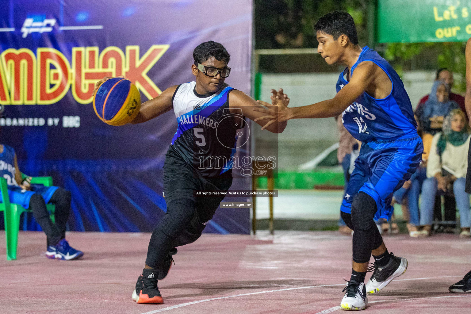 Day2 of Slamdunk by Sosal on 13th April 2023 held in Male'. Photos: Nausham waheed /images.mv