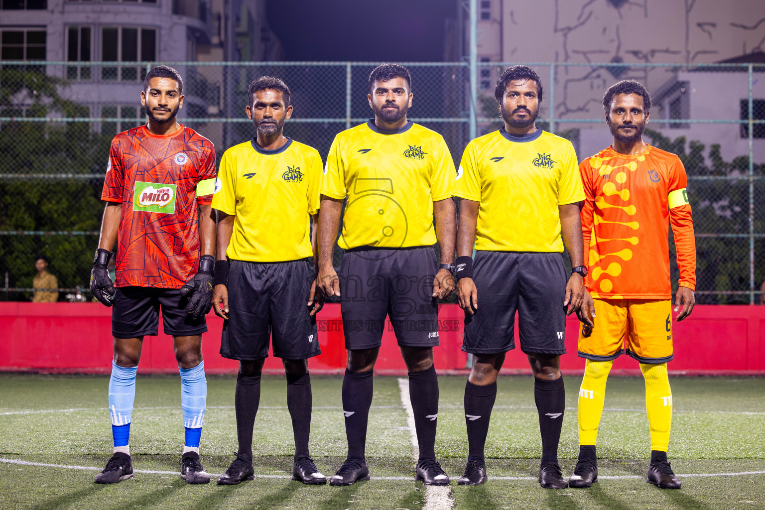Police Club vs Hulhumale Hospital in Day 1 of Office League 2025 was held on Wednesday, 16th April 2025 in Hulhumale', Maldives. Photos: Nausham Waheed / images.mv