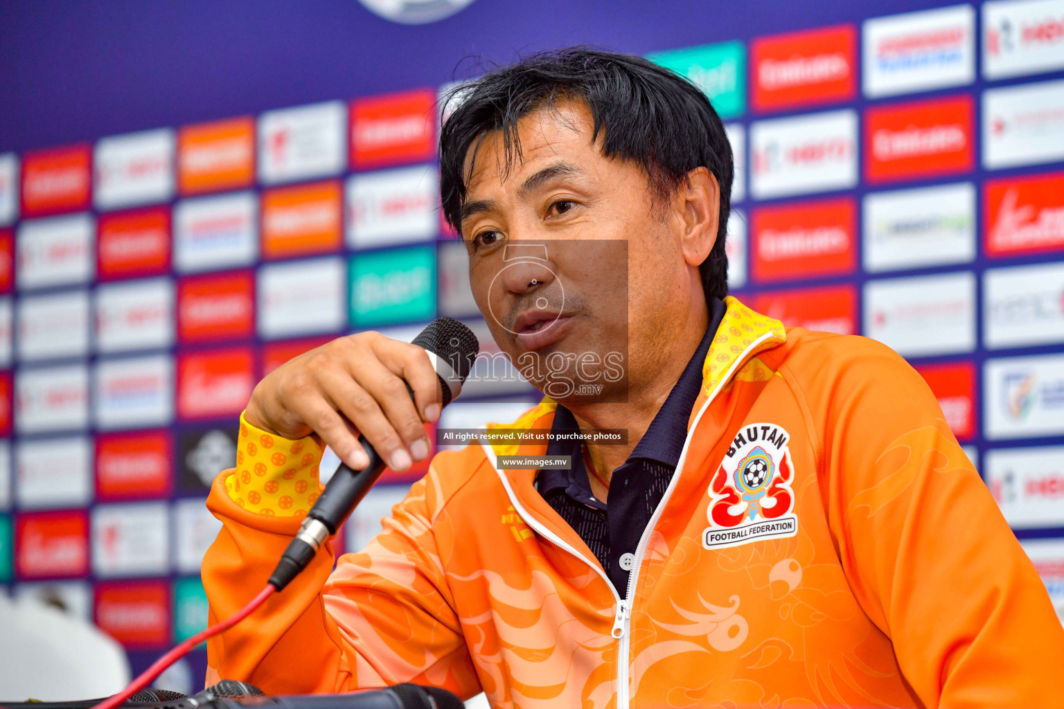 Bhutan vs Bangladesh in SAFF Championship 2023 held in Sree Kanteerava Stadium, Bengaluru, India, on Wednesday, 28th June 2023. Photos: Nausham Waheed / images.mv