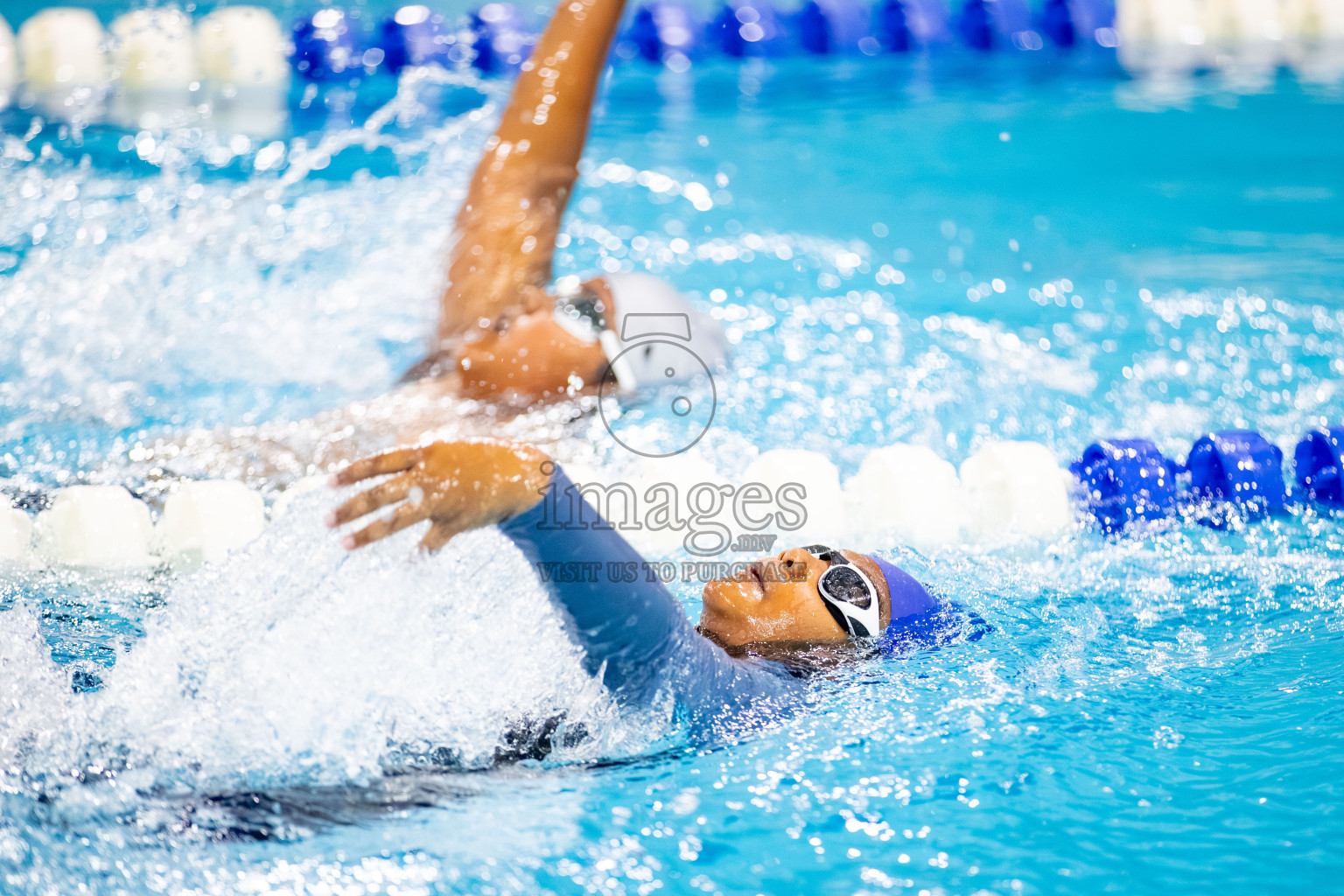 Day 3 of BML 6th National Kids Swimming Kids Festival 2025 held in Hulhumale', Maldives on Wednesday, 5th November 2024. 

Photos: Hassan Simah / images.mv