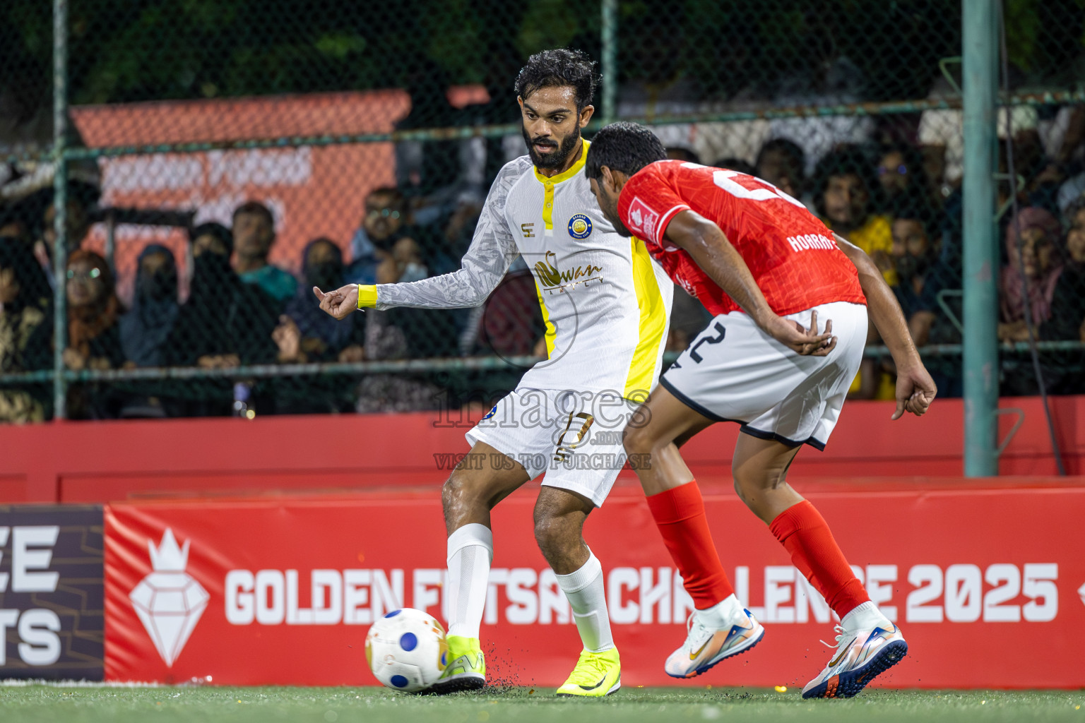 HA Hoarafushi vs HA Baarah in Day 1 of Golden Futsal Challenge 2025 on Sunday, 5th January 2025, in Hulhumale', Maldives
Photos: Ismail Thoriq / images.mv