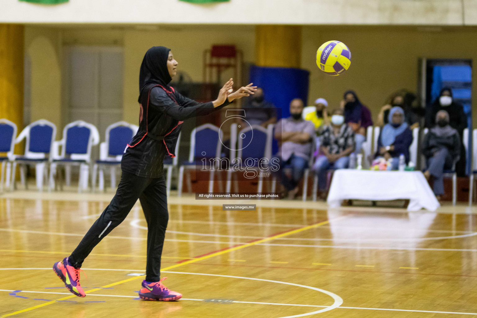 Milo National Netball Tournament 29th November 2021 at Social Center Indoor Court, Male, Maldives. Photos: Maanish/ Images Mv